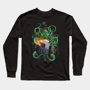 Cthulhu Strikes Back Long Sleeve T-Shirt